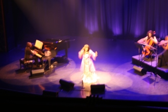 Marie-Josée y las músicas. Foto de Patricia Morales Betancourt